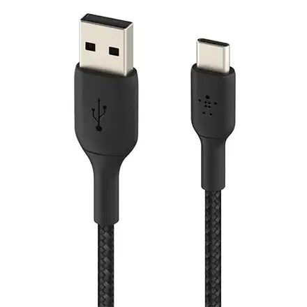 Belkin kabel Boost Charge Braided USB-A to USB-C 1m - Black