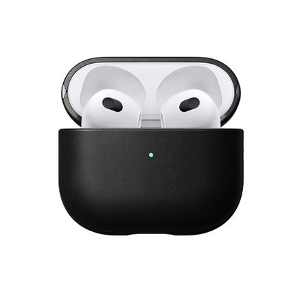 Nomad pouzdro Modern Leather Case pro Apple Airpods 3 - Black