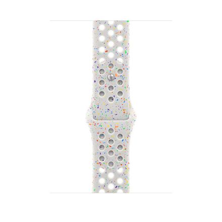 Apple Watch 45mm Pure Platinum Nike Sport Band-S/M