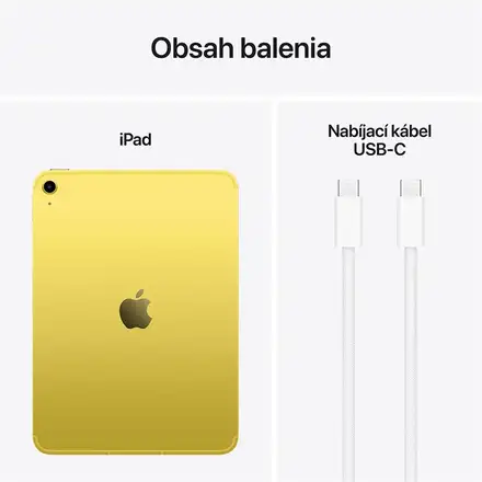 iPad 11" Wi-Fi + Cellular 512GB Žlutý