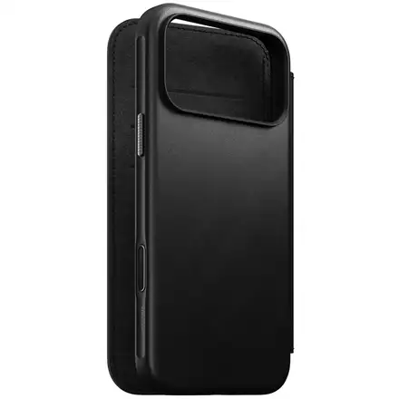 Nomad pouzdro Modern Leather Folio Magsafe pro iPhone 17 Pro Max - Black