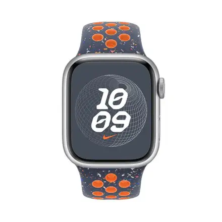 Apple Watch 41mm Blue Flame Nike Sport Band-M/L