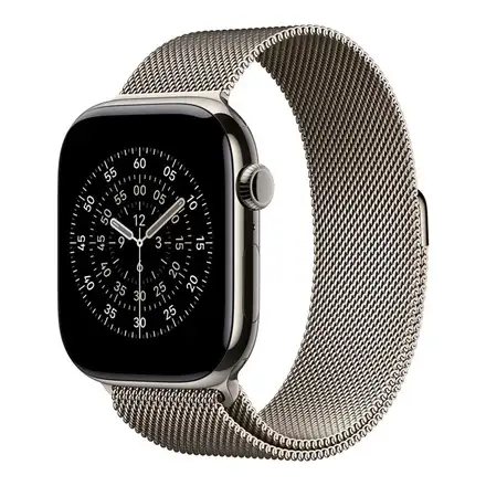 Apple Watch 46mm Natural Milanese Loop-M/L