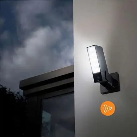 Netatmo kamera Presence with Siren-Black