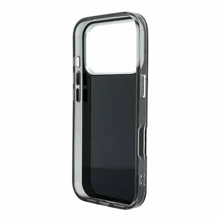 Karl Lagerfeld IML Rhinestones Allover kryt iPhone 18 Pro černá