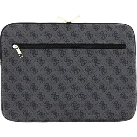 Guess PU Leather 4G Pouzdro na MacBook 13" šedé
