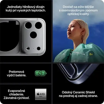 iPhone 17 Pro 1TB Temně modrá *Rozbaleno*
