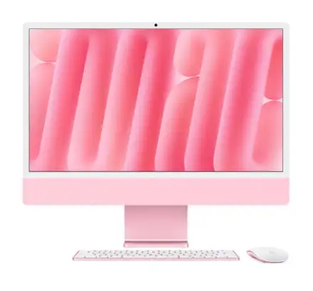 EDU iMac 24" 4.5K Apple M4 10-core CPU 10-core GPU 16GB 256GB Růžový CZ