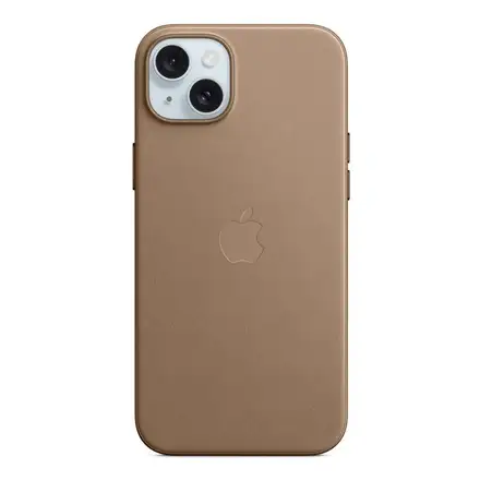 iPhone 15 Plus FineWoven Case with MagSafe-Taupe