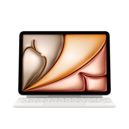 Apple Magic Keyboard pro iPad Air 11" (M3 a M2, 4. a 5. generace) - Česká - Bílá