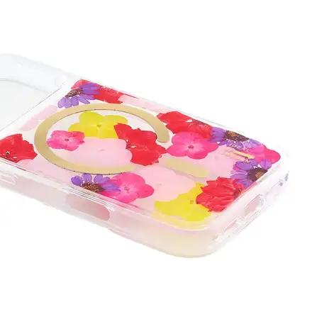 iDeal Fashion Clear Case MagSafe iPhone 17 Pro Tropical Floral