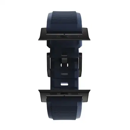 Nomad řemínek Rugged Strap pro Apple Watch 49/45/44/42 mm - Atlantic Blue/Black Hardware