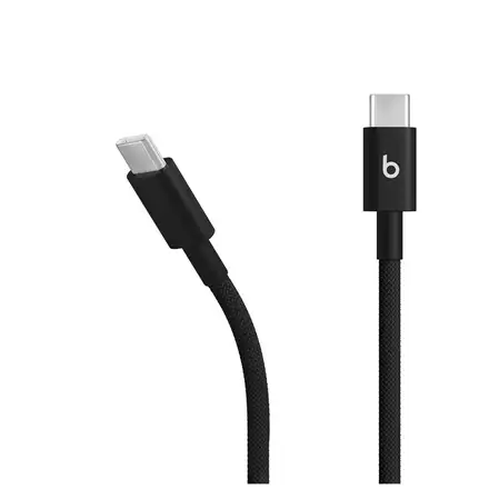 Apple Beats USB-C to USB-C Woven Cables (1.5 m) - Bolt Black (2-Pack)