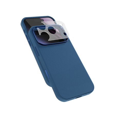 Epico SolidWoven Pro Mag+ Case iPhone 17 Pro Max/18 Pro Max Qi2 & MagSafe kompatibilní - modrá
