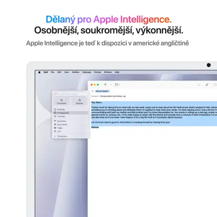 iMac 24" 4.5K Apple M4 10-core CPU 10-core GPU 16GB 256GB Stříbrný CZ