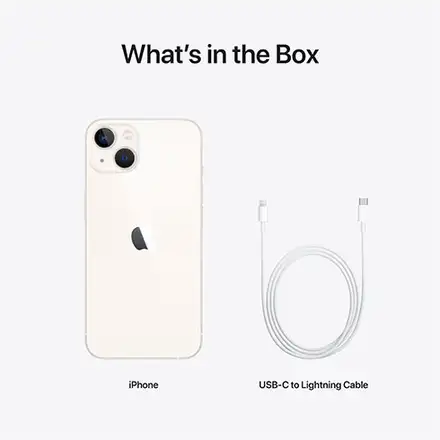 iPhone 13 128 GB Hvězdně bílý *Třída B*