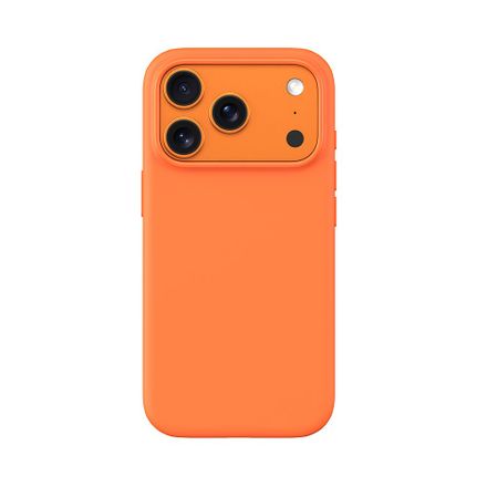Devia kryt Nature Series Silicone Magnetic Case pro iPhone 17 Pro - Orange