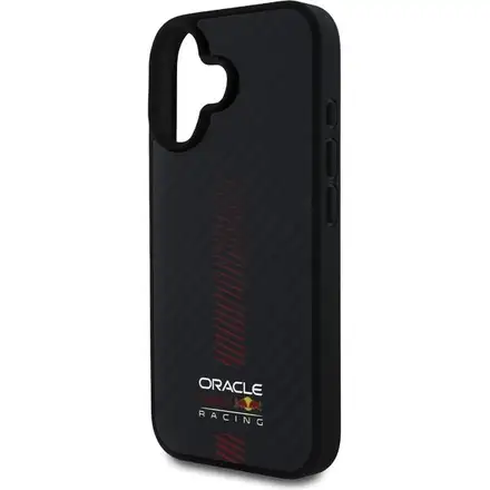 Red Bull Carbon Powerbar MagSafe Zadní Kryt pro iPhone 16 Plus černý