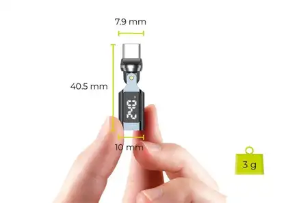 Mobile Origin 240W Display 540° Rotation USB-C Adapter CB15