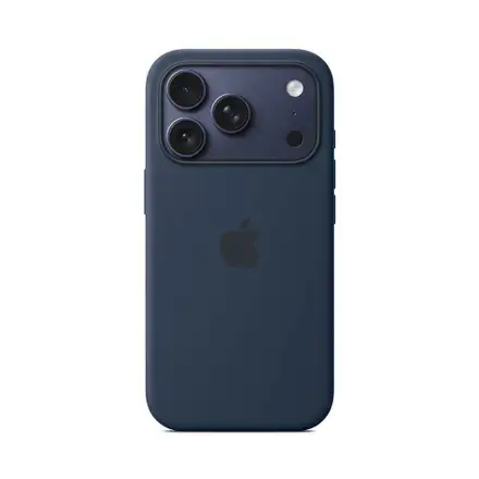 Apple iPhone 17 Pro Silicone Case with MagSafe – Midnight