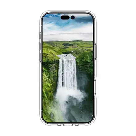 dbramante1928-Pouzdro Iceland Ultra D3O s MagSafe pro iPhone Air, transparentní