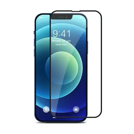 Devia ochranné sklo Star Series Full Screen pro iPhone 13/13 Pro - Black Frame