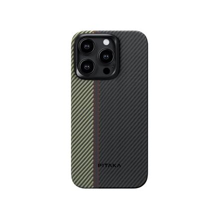 Pitaka Fusion Weaving MagEZ Case 4 600D, Overture-iPhone 15 Pro