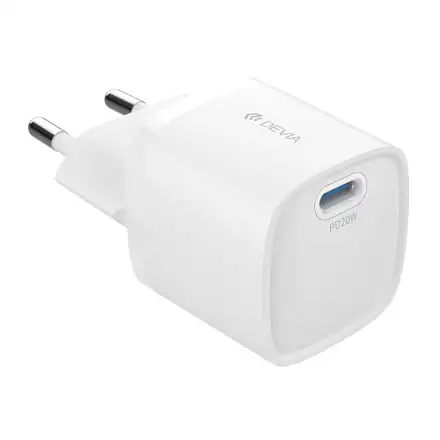 Devia síťová nabíječka Extreme Speed Mini PD Quick Charger 20W - White