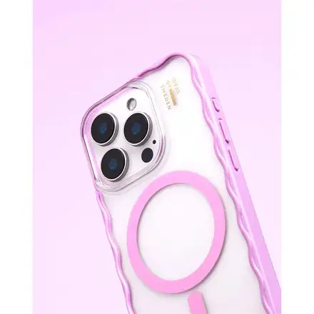 iDeal Frame Case MagSafe iPhone 16 Pink