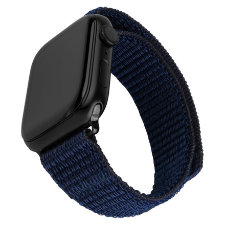 FIXED Nylon Sporty Strap pro Apple Watch Ultra 49 mm, tmavě modrý