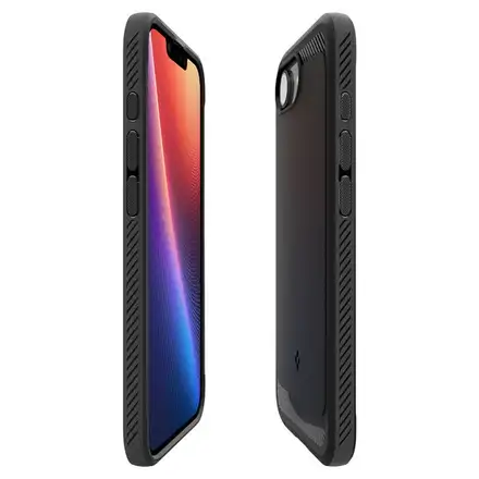Spigen kryt Rugged Armor Magsafe pro iPhone 17e/16e - Matte Black