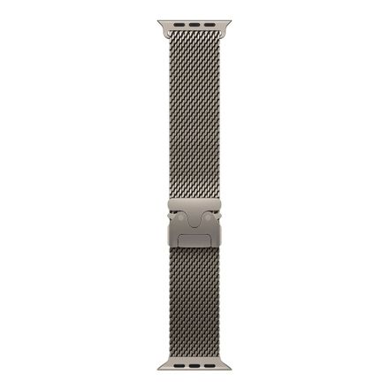 Apple Watch 49mm Natural Titanium Milanese Loop - Small