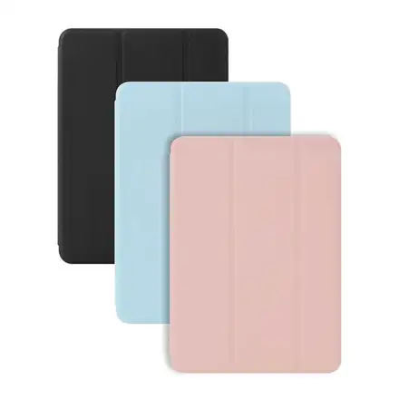 Devia pouzdro Leather Case with Pencil Slot pro iPad 10-11 Gen 2022/2025 - Light Blue