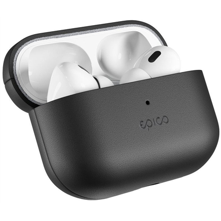 Epico Leather Case pro Airpods Pro 3 - černá