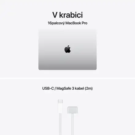 MacBook Pro 16" Apple M5 Max 18core CPU 32core GPU 36GB 2TB Stříbrný CZ