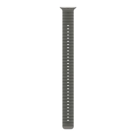 Apple Watch 49mm Translucent Black Ocean Band Extension-Natural Titanium Finish