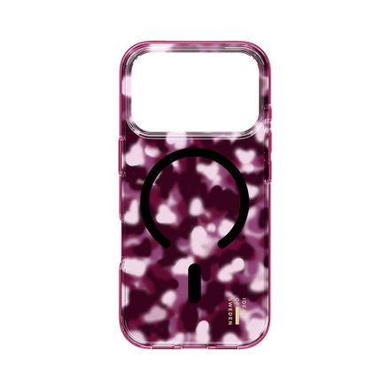 iDeal Fashion Clear Case MagSafe iPhone 17 Pro/18 Pro Cherry Crush