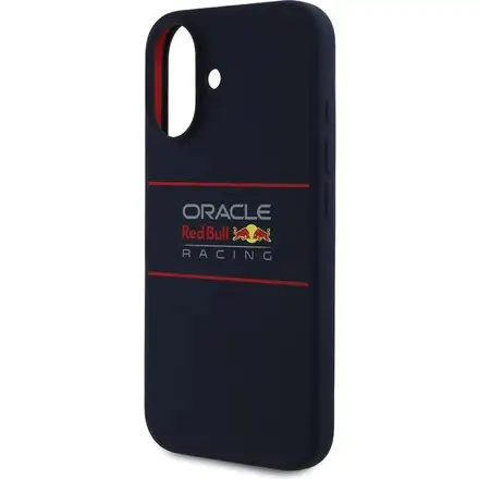 Red Bull Silicone Horizontal Logo MagSafe Zadní Kryt pro iPhone 16 Plus modrý