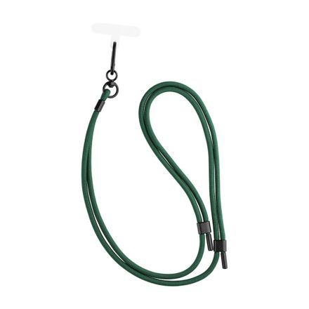 FIXED NeckUni univerzální šňůrka pro telefony se zadním krytem, zelená