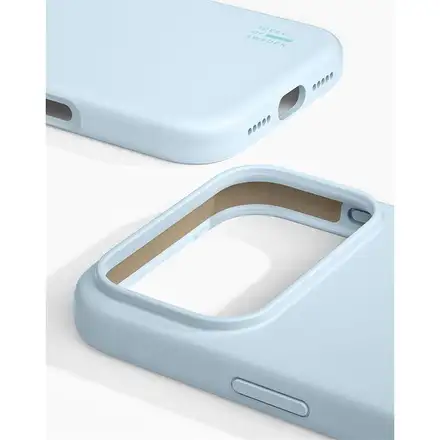 iDeal Silicone Case MagSafe iPhone 17 Pro/18 Pro Light Blue