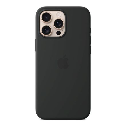 iPhone 16 Pro Max Silicone Case with MagSafe - Black