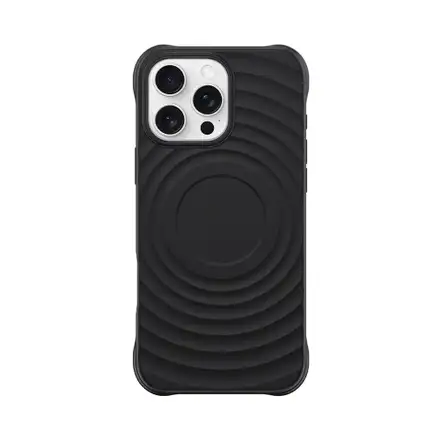 Devia kryt Ripple Magnetic Shockproof TPU Case pro iPhone 16 Pro - Black