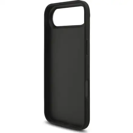 Guess PU 4G Metal Logo Strap kryt iPhone Air černý
