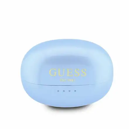 Guess Metallic Finish Classic Logo OWS Bezdrátová Sluchátka modrá