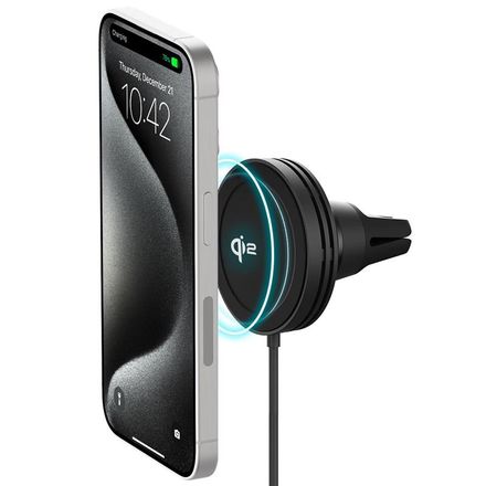 iOttie Velox MagSafe Qi2 Wireless Air Vent Mount - Black