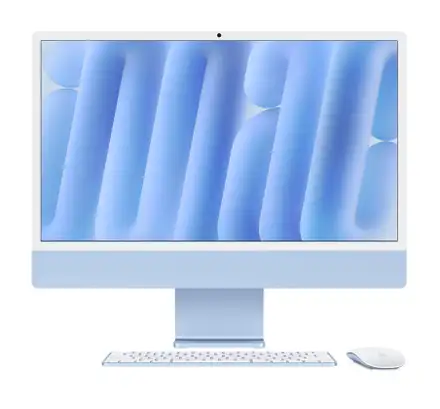 EDU iMac 24" 4.5K Apple M4 8-core CPU 8-core GPU 16GB 256GB Modrý CZ
