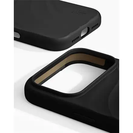 iDeal Fashion Soft Swirl Silicone Case MagSafe iPhone 17 Pro Max/18 Pro Max Velvet Black
