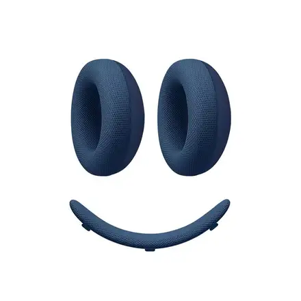 Apple Beats 360 Cushion Kit-Navy Performance Knit Cushions pro Ear Cups and Headband
