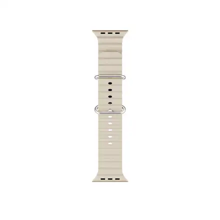 Epico Watch Strap Ocean Apple Watch SE (44mm)/Series 1-9 (42/44/45mm) 10-12 (46mm)/Ultra (49mm) - slonovinová
