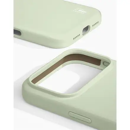iDeal Silicone Case MagSafe iPhone 17 Pro Max/18 Pro Max Sage Green